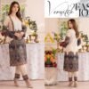 Premium Printed Unstitched 2PC Lawn Suit – Design 4