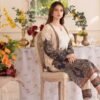 Premium Printed Unstitched 2PC Lawn Suit – Design 4