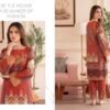 Premium Printed Unstitched 2PC Lawn Suit – Design 5