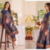 Premium Printed Unstitched 2PC Lawn Suit – Design 2