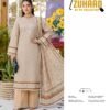 Bin Saad Vol 3 Lawn Suit – Premium Printed Shirt with Voil Dupatta & Dyed Trouser (Design 1)