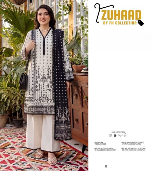 Bin Saad Lawn Suit Collection Vol 3 – Pakistani Summer Collection (Design 15)
