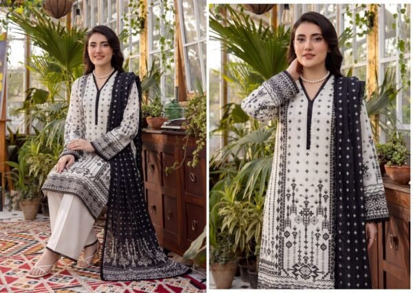 Bin Saad Lawn Suit Collection Vol 3 – Pakistani Summer Collection (Design 15)