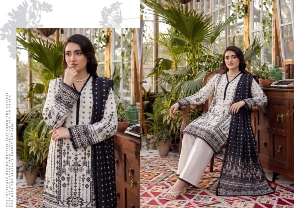 Bin Saad Lawn Suit Collection Vol 3 – Pakistani Summer Collection (Design 15)