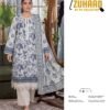 Bin Saad Vol 3 Lawn Dress – Premium 3PC Suit with Voil Dupatta (Design 6)