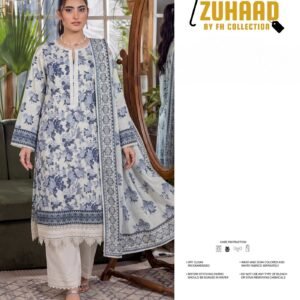 Bin-Saad-Lawn-Collection-Vol-3-–-Printed-Lawn-Suit-with-Voil-Dupatta-Design-6.jpg Bin Saad Vol 3 Lawn Dress – Premium 3PC Suit with Voil Dupatta (Design 6)