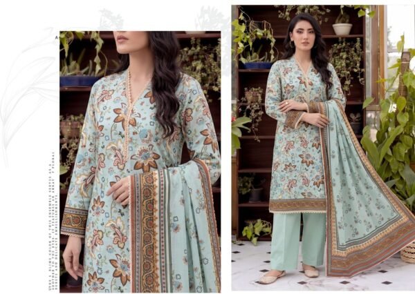 Bin Saad Lawn Suit Collection Vol 3 – Premium Summer Wear (Design 9)
