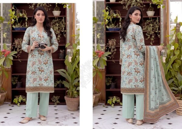 Bin Saad Lawn Suit Collection Vol 3 – Premium Summer Wear (Design 9)