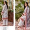Bin Saad Vol 3 3 Piece Lawn Suit – Printed Shirt & Voil Dupatta (Design 8)