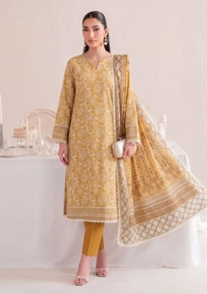 Bin-Saad-Vol-4-Design1.jpg Bin Saad By Zuhaad Vol 4 Unstitched 3 Piece Lawn Suit 2026 – Design 1