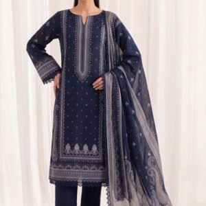 Bin Saad By Zuhaad Vol 4 Unstitched 3 Piece Lawn Suit 2026 – Design 13