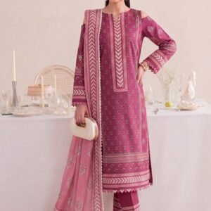 Bin-Saad-Vol-4-Design5.jpg Bin Saad By Zuhaad Vol 4 Unstitched 3 Piece Lawn Suit 2026 – Design 5