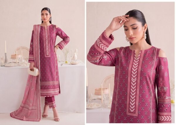 Bin-Saad-Vol-4-Design5a-scaled-1.jpg Bin Saad By Zuhaad Vol 4 Unstitched 3 Piece Lawn Suit 2026 – Design 5