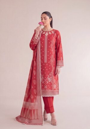 Bin-Saad-Vol-4-Design7.jpg Bin Saad By Zuhaad Vol 4 Unstitched 3 Piece Lawn Suit 2026 – Design 7