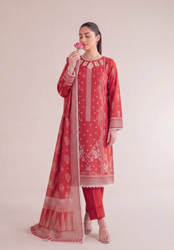 Bin-Saad-Vol-4-Design7.jpg Bin Saad By Zuhaad Vol 4 Unstitched 3 Piece Lawn Suit 2026 – Design 7