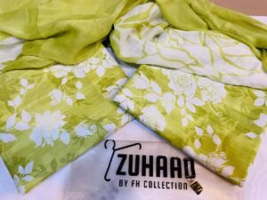 Premium-Airjet-Lawn-3PC-Suit-Design-3.jpeg Premium Airjet Lawn 3PC Suit with Chiffon Dupatta | Summer Lawn Collection Pakistan Design 3