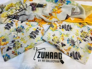 Premium-Airjet-Lawn-3PC-Suit-Design-6.jpeg Premium Airjet Lawn 3PC Suit with Chiffon Dupatta | Summer Lawn Collection Pakistan Design 6