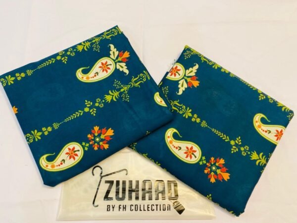 Premium Airjet Lawn Printed Unstitched 2PC Suit Design 24