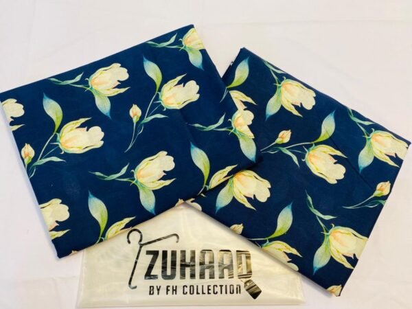 Premium Airjet Lawn Printed Unstitched 2PC Suit Design 21