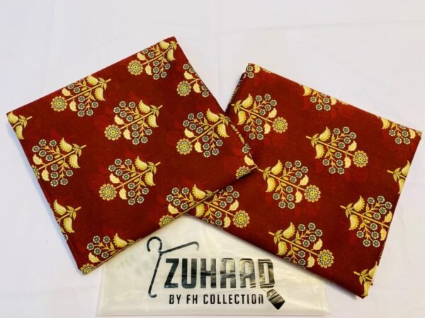 Premium Airjet Lawn Printed Unstitched 2PC Suit Design 19