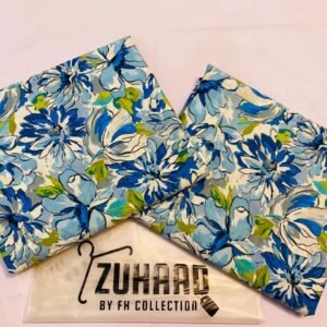 Premium Airjet Lawn Printed Unstitched 2PC Suit Design 16