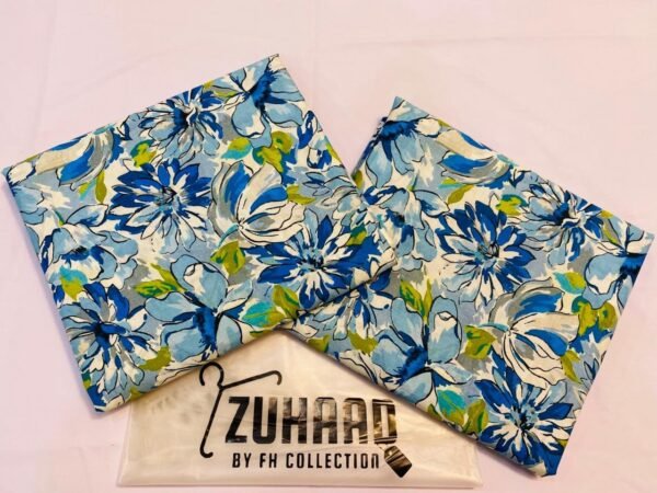 Premium Airjet Lawn Printed Unstitched 2PC Suit Design 16