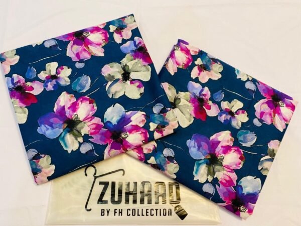 Premium Airjet Lawn Printed Unstitched 2PC Suit Design 15
