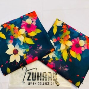 Premium Airjet Lawn Printed Unstitched 2PC Suit Design 11