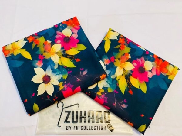 Premium Airjet Lawn Printed Unstitched 2PC Suit Design 11