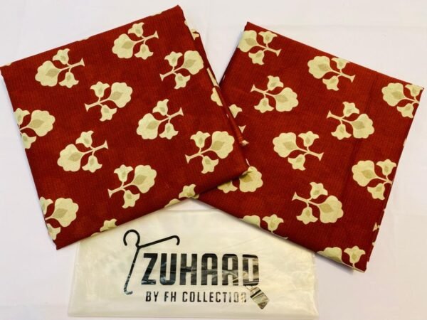 Premium Airjet Lawn Printed Unstitched 2PC Suit Design 1